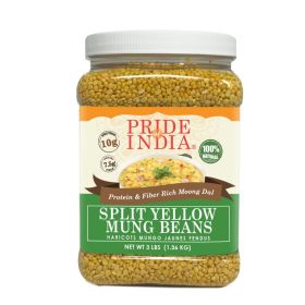 Split Yellow Mung Beans (size: 3 LB)